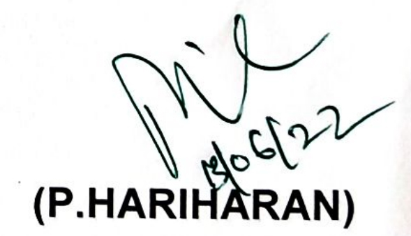 hariharan-sign